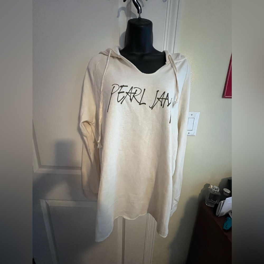 Independent Trading Company Cream Hoodie